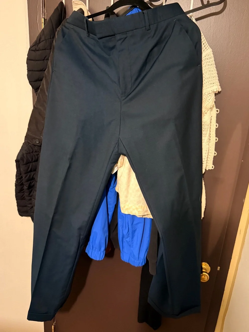 Gucci Dark Navy Tailored Dress Trousers